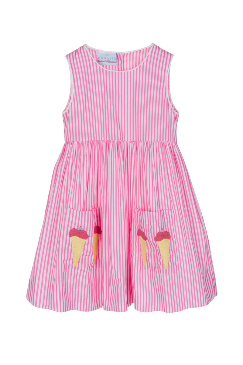 Ice Cream Smocked Dress