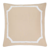 Taupe Border Shams