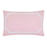 Pink Border Shams