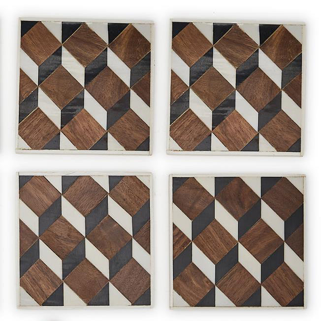 Geometric Coasters, s/4