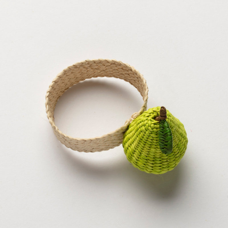 Pear Woven Napkin Ring
