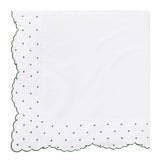 Hunter Green Swiss Dot Duvet
