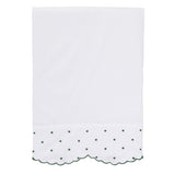 Hunter Green Swiss Dot Sheets