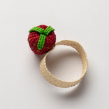 Strawberry Woven Napkin Ring