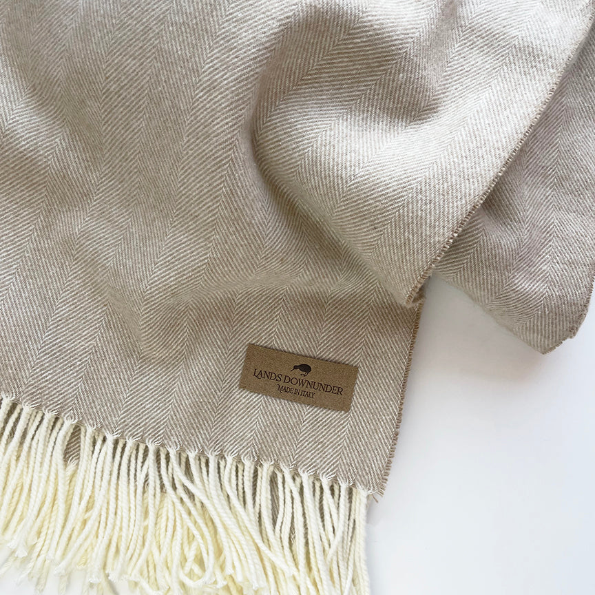 Lands Downunder Herringbone Throw - Thumbnail 4