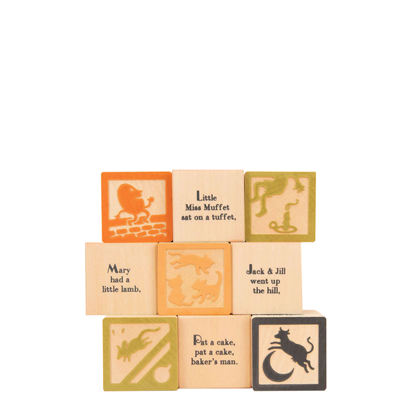 Uncle Goose Nursery Rhyme Favorites Blocks