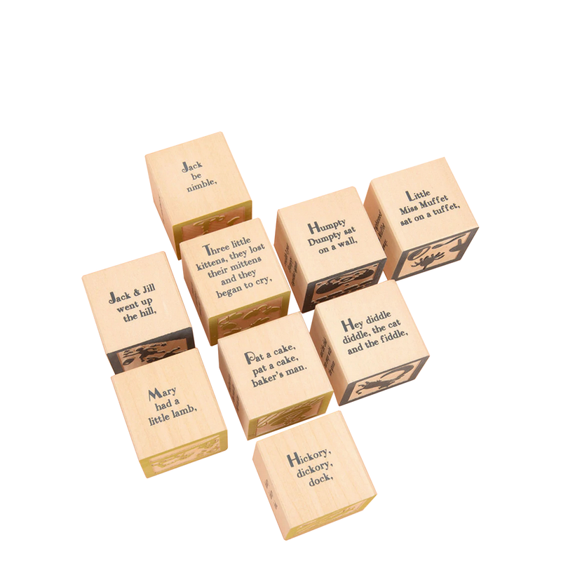 Uncle Goose Nursery Rhyme Favorites Blocks