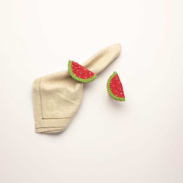 Watermelon Woven Napkin Ring