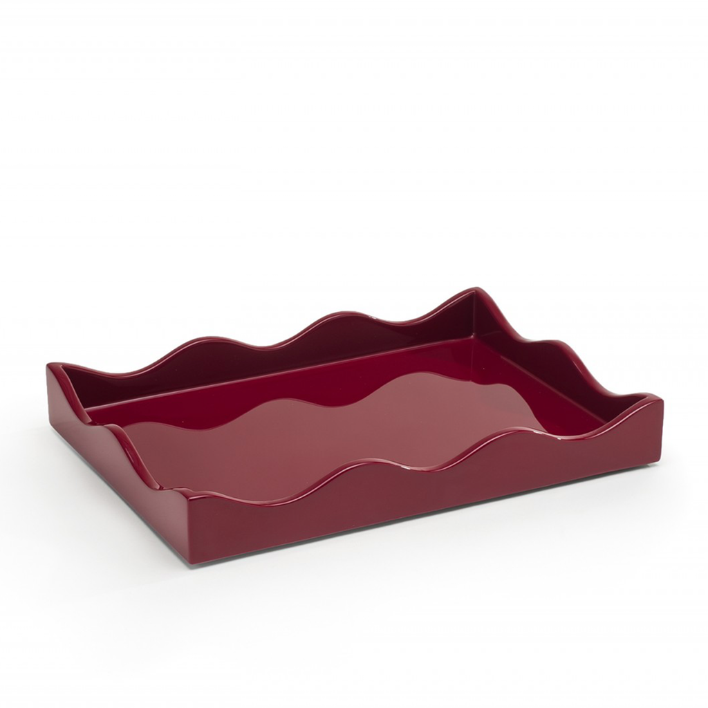Small Belles Rives Lacquer Scallop Tray - Thumbnail 3