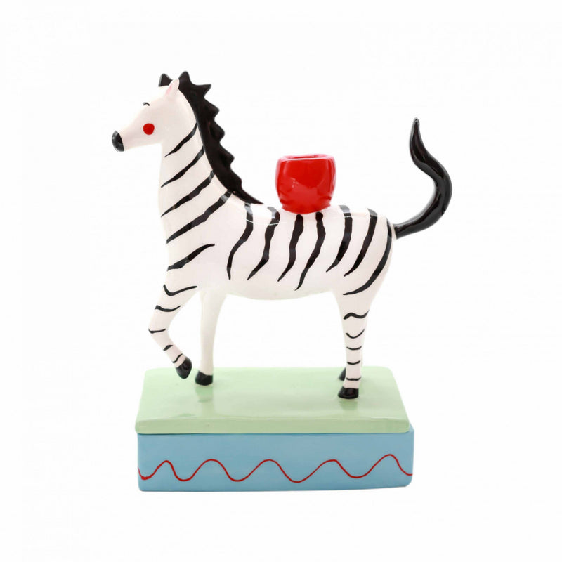 Jose Stripes Zebra Candleholder