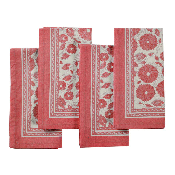 Calypso Watermelon Dinner Napkins, set of 4