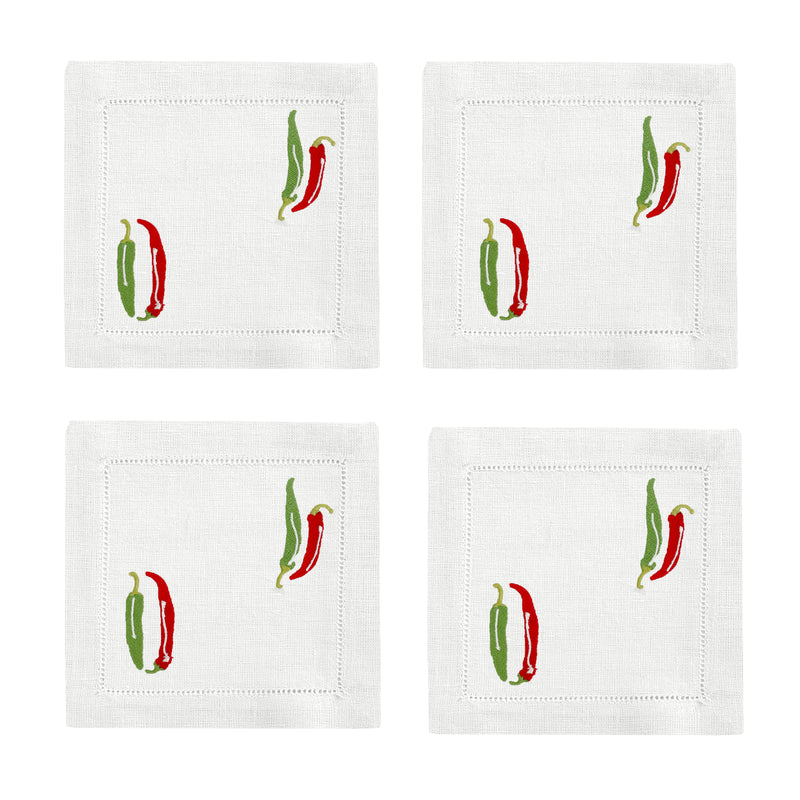 Chili Pepper Coasters