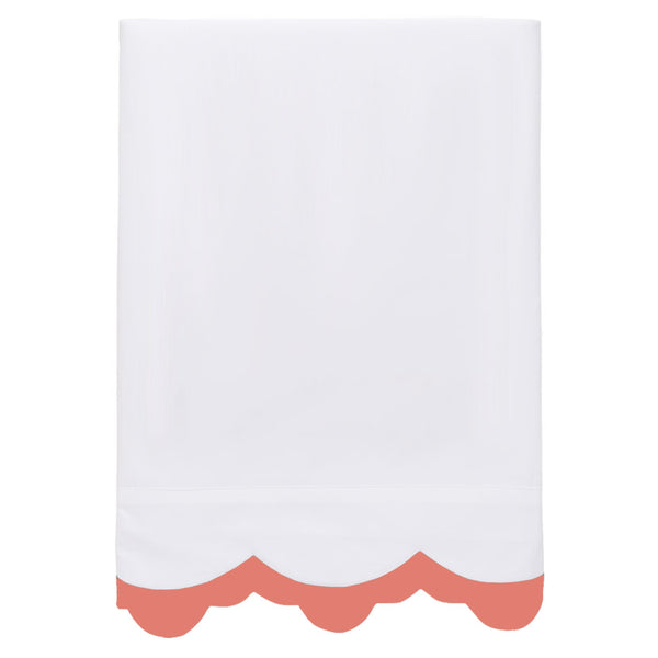 Coral Pointy Scallop Duvet