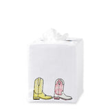 Cowboy Boots Tissue Box Cover