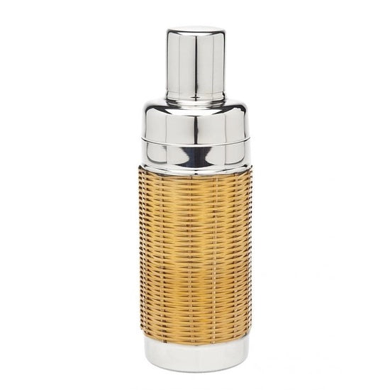 Rattan Cocktail Shaker