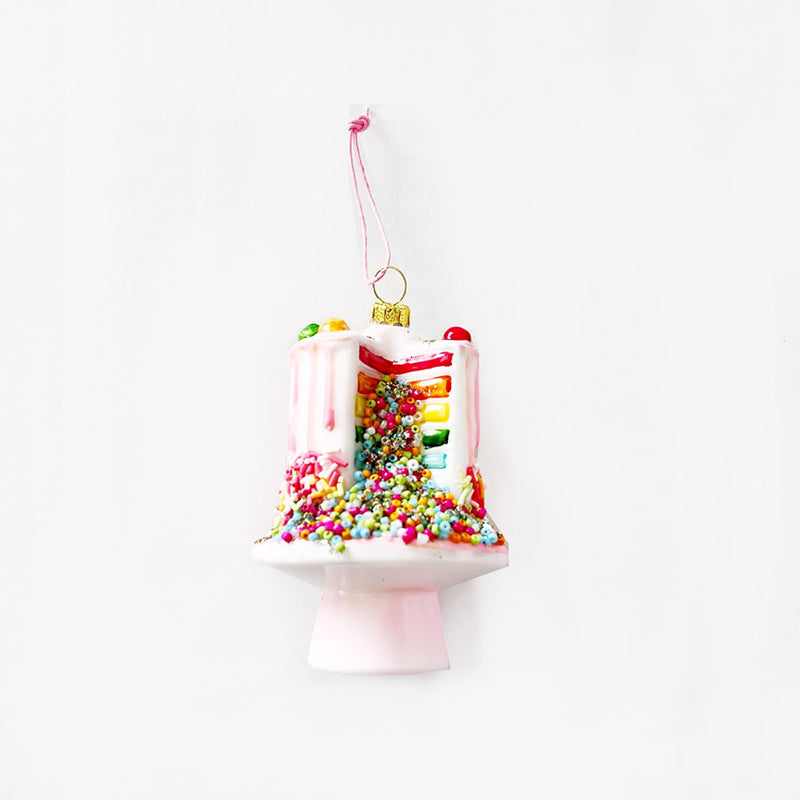 Explosion Cake Ornament