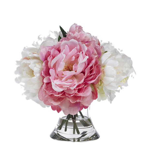 Pink & White Peony Bouquet
