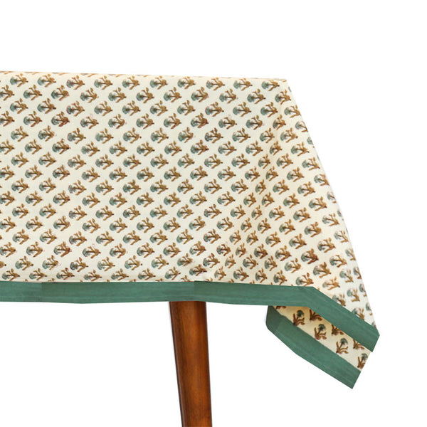 Poonam Clover Cotton Tablecloth