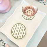 Set of Block Print Coasters