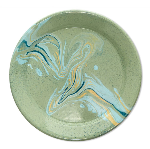 Mint Swirl Enamelware