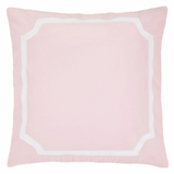 Pink Border Shams