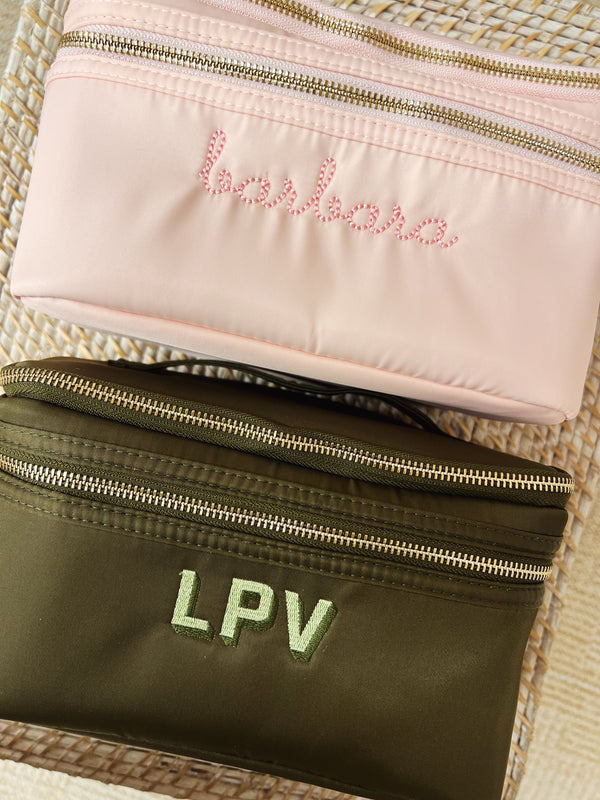 Travel Shelby Pink Train Case