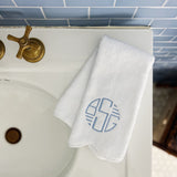White Somerset Scallop Towel Collection
