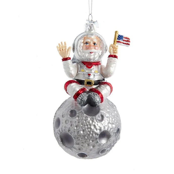 Astronaut Santa Ornament