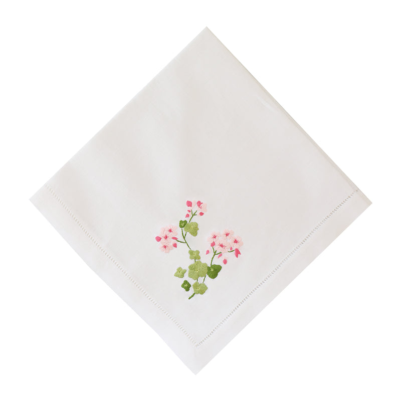 Ouisie Pink Dinner Napkins, set of 2