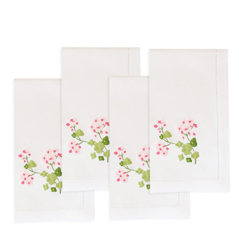Ouisie Pink Dinner Napkins, set of 2