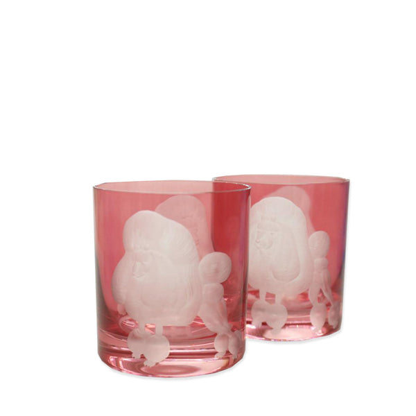 Poodle Double Old Fashioned, Pair