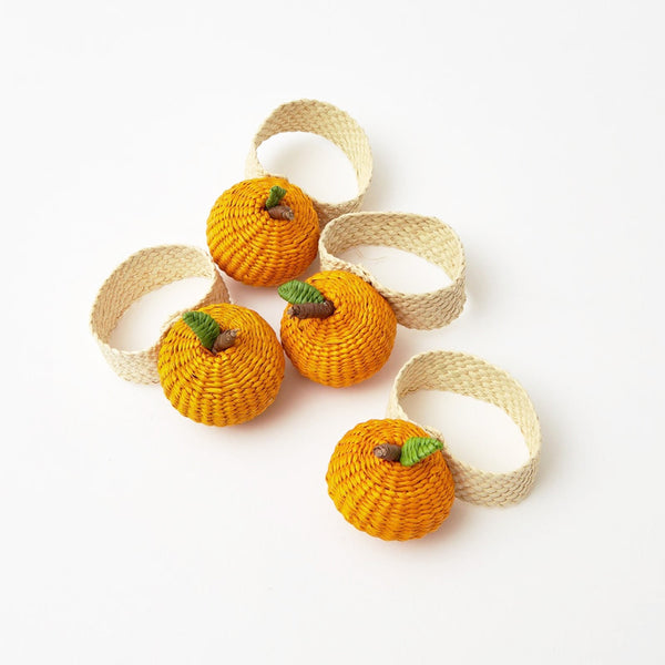 Pumpkin Woven Napkin Ring