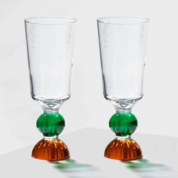 Windsor Tall Crystal Glass, Set of 2