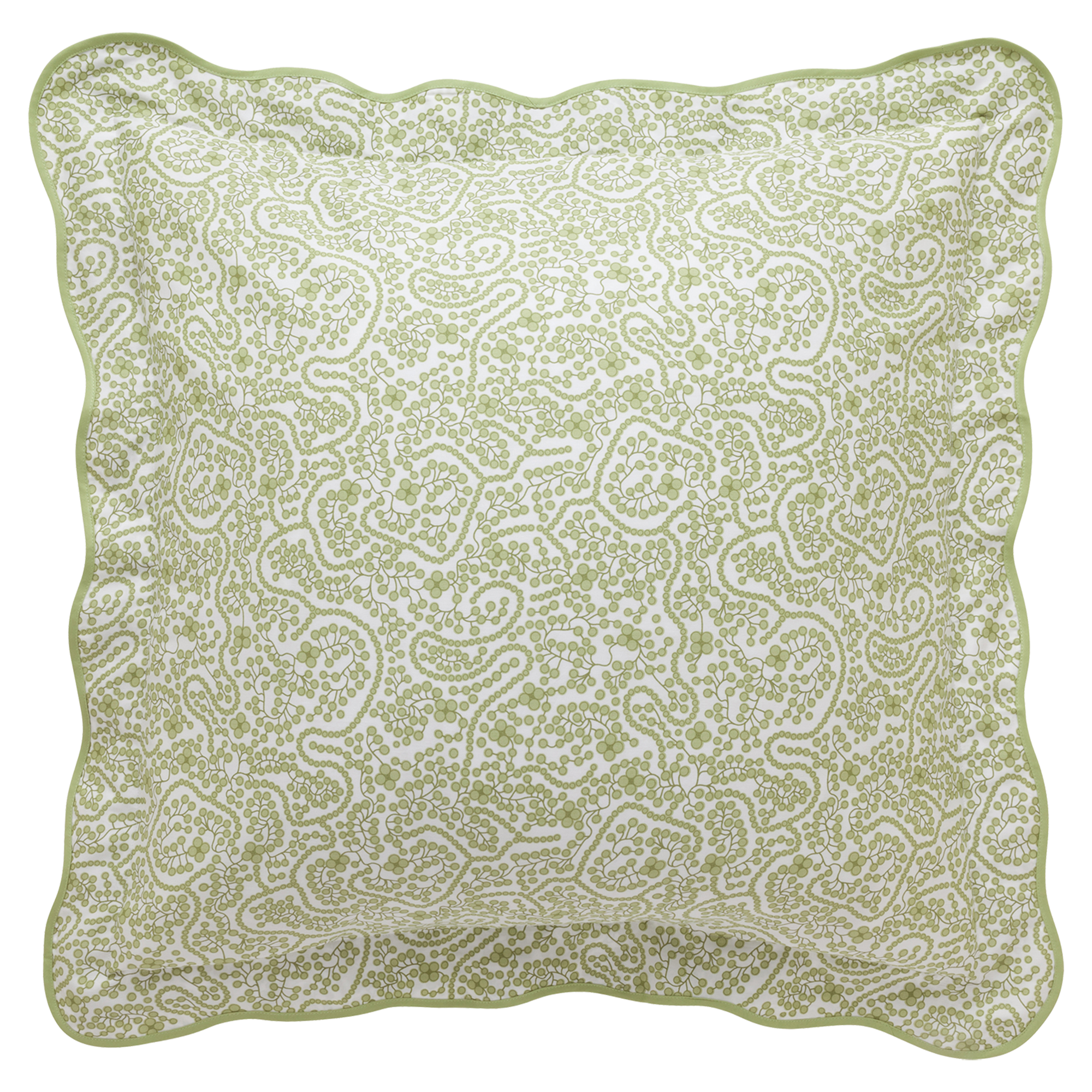 Shelby Green Shams - Euro