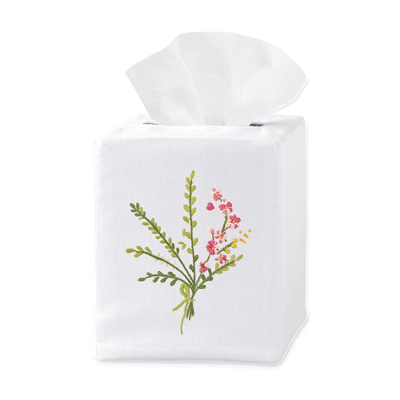 Truvy Linen Tissue Box Cover