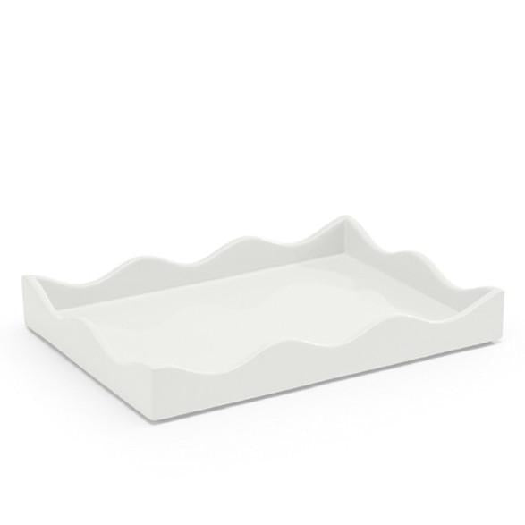 Small Belles Rives Lacquer Scallop Tray - Thumbnail 5
