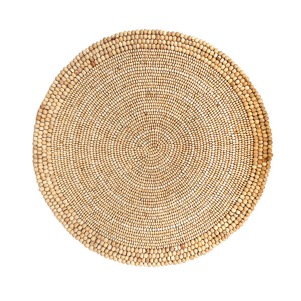 Wooden Beaded Placemat