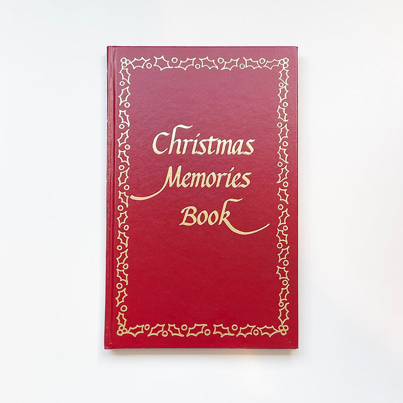 Christmas Memories Keepsake Journal Scrapbook, Nuts & Bolts Paper